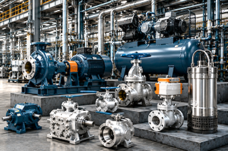Pumps, Valves & Compressors